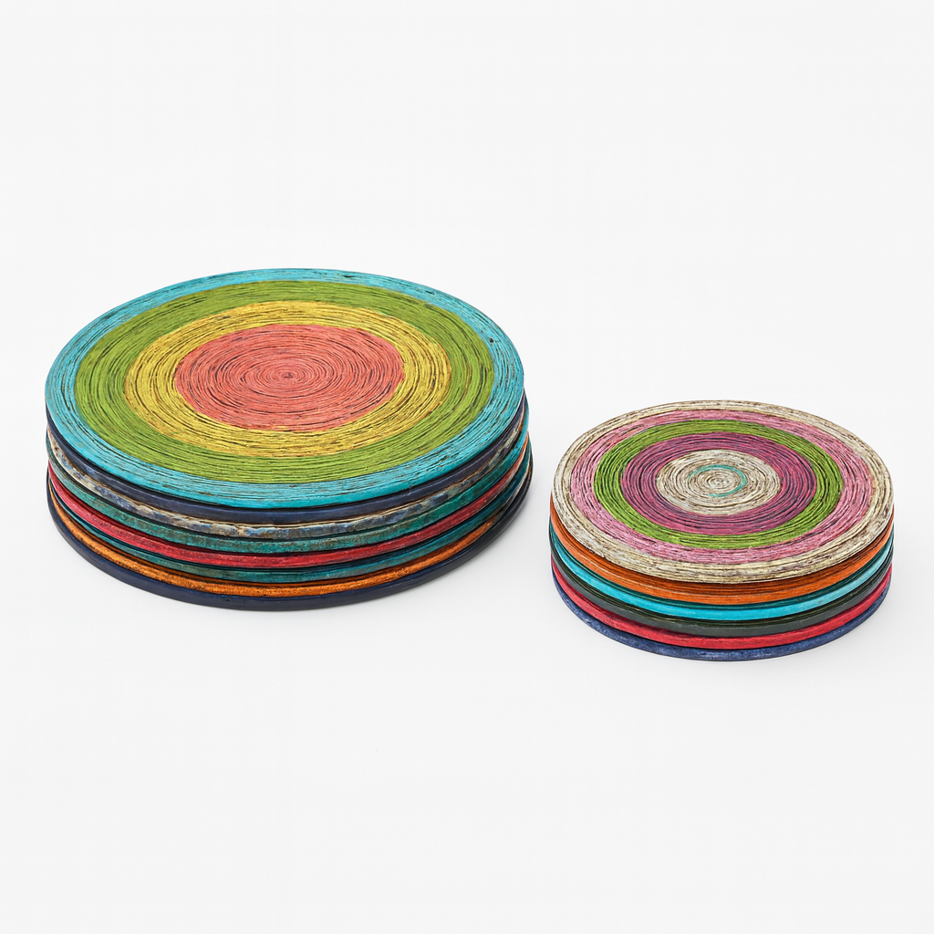 Handmade Eco-Friendly Coil Placemats